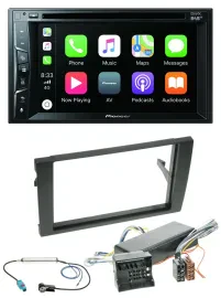 Pioneer MP3 USB DVD Bluetooth DAB 2DIN Autoradio für Audi A4 04-08 B7 Bose Aktiv