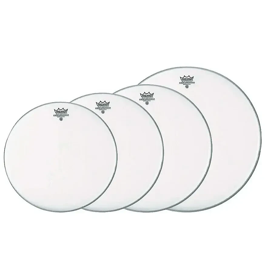 Набор пластиков для барабана REMO PP-0112-BA-GW Ambassador Coated 12", 13", 16" + 14"
