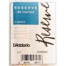Трость для кларнета Bb RICO Reserve DCR0245