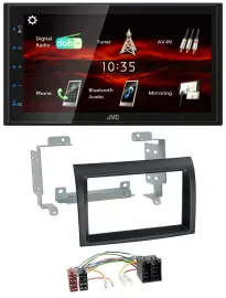 JVC USB Bluetooth MP3 DAB 2DIN Autoradio für Citroen Jumper Peugeot Boxer Fiat D