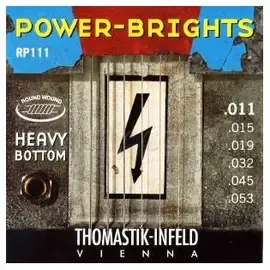 Струны для электрогитары Thomastik RP111 Power Brights 11-53
