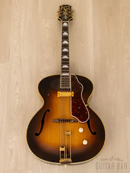 Электрогитара полуакустическая Epiphone Zephyr Deluxe Archtop S Sunburst w/case USA 1951