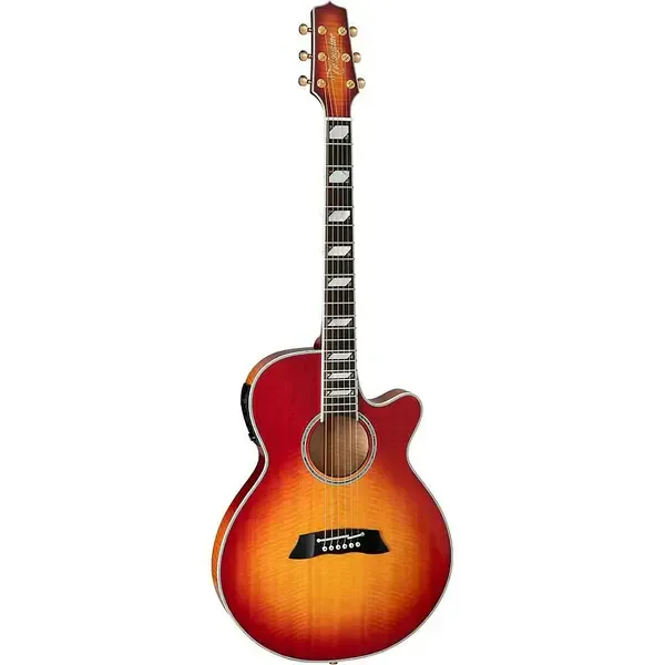 Электроакустическая гитара Takamine TSP178AC Flamed Maple Thinline Faded Cherry Sunburst