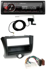 Pioneer 1DIN MP3 DAB USB AUX Autoradio für Toyota Yaris (2003-2006)