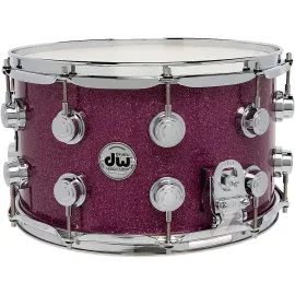 DW Collector's SSC Maple Finish Ply Snare Drum 14 x 8 in. Purple Glass Finish