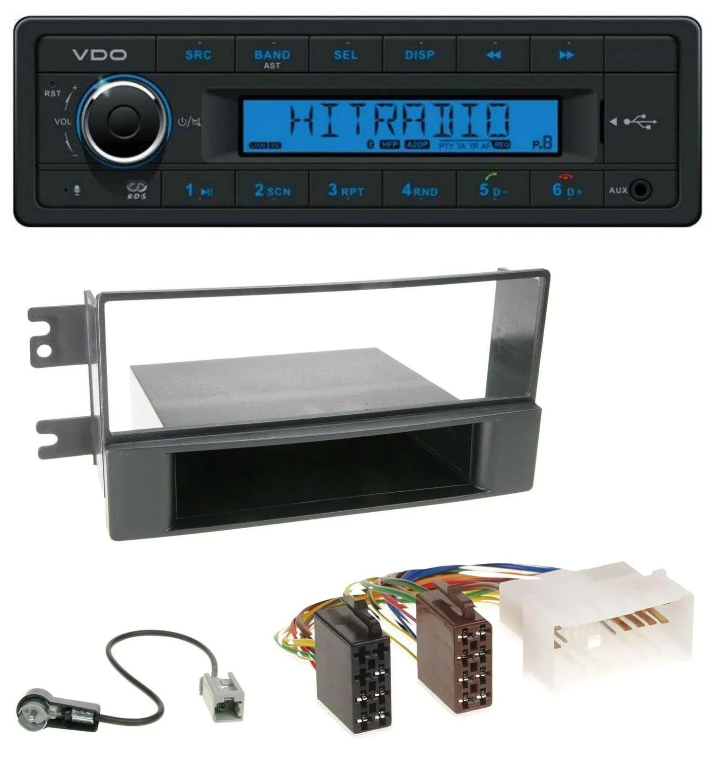 VDO AUX Bluetooth USB MP3 Autoradio für Kia Cerato (ab 2007)