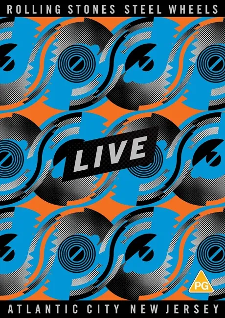 THE ROLLING STONES - Steel Wheels Live Atlantic City New Jersey (DVD)