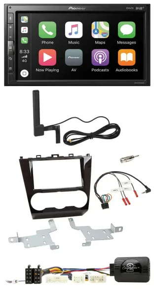 Pioneer USB 2DIN Bluetooth DAB Lenkrad Autoradio für Subaru Forester ab 2015
