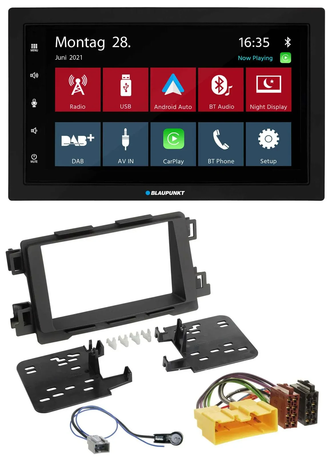 Blaupunkt MP3 Bluetooth DAB 2DIN USB Autoradio für Mazda 6 2013 2015 CX-5 ab 201