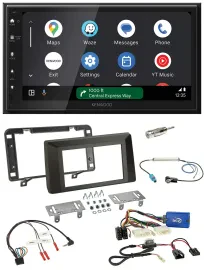 Автомагнитола для Dacia Duster Kenwood 2DIN, DAB, Bluetooth, USB