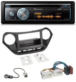 Pioneer MP3 DAB USB CD Bluetooth Autoradio für Hyundai i10 (ab 2013)