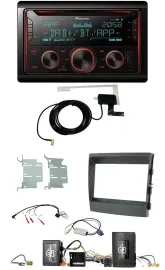 Автомагнитола для Porsche Panamera Pioneer 2-DIN DAB, USB, CD, Bluetooth