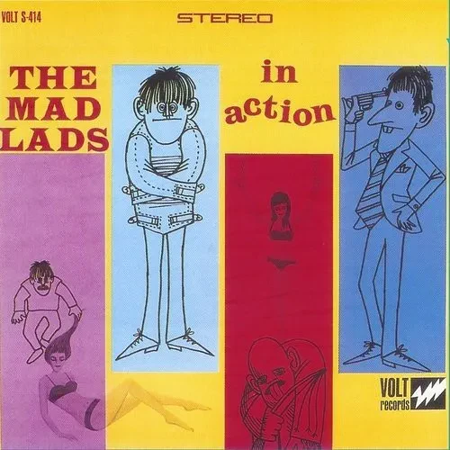 Виниловая пластинка The Mad Lads - In Action [New Vinyl LP]