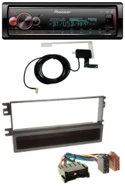 Автомагнитола для Kia Shuma 2, Sephia II, Mentor Pioneer Bluetooth, DAB, USB, MP3