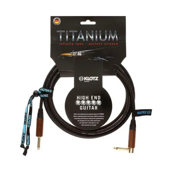 Инструментальный кабель Klotz Titanium TIW0300PR 3м