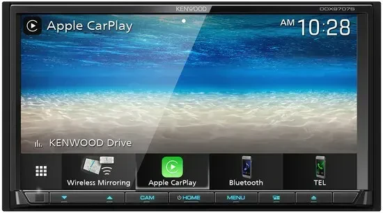 Автомагнитола Kenwood DDX9707S + KFC-1698RS 6.95" сенсорный экран, с коаксиальными динамиками 6.5" (набор)