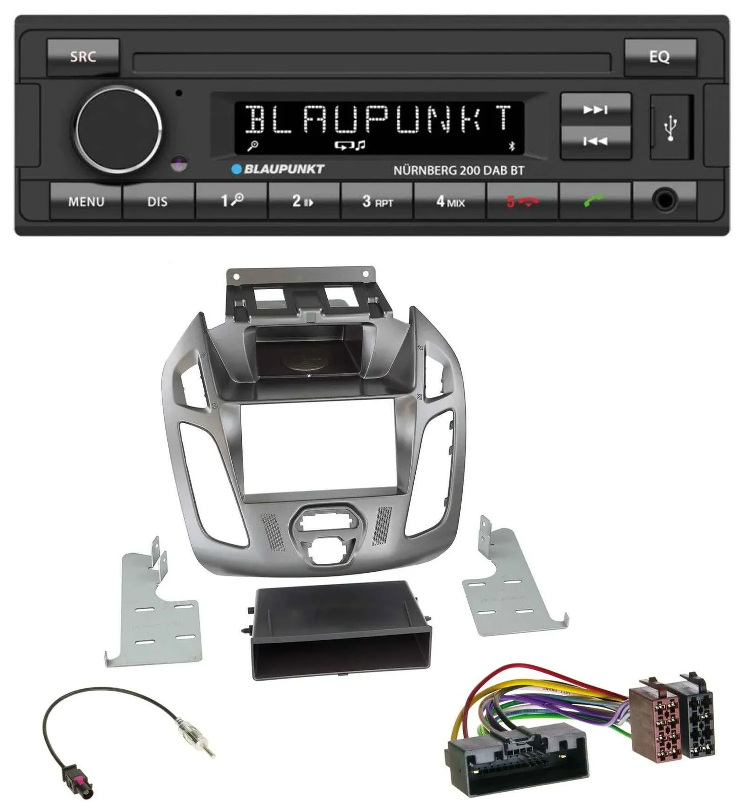 Blaupunkt USB DAB MP3 Bluetooth Autoradio für Ford Connect Transit 2012-2018 ohn