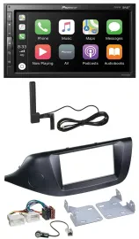 Автомагнитола для Kia Ceed Pioneer 2-DIN, USB, Bluetooth, DAB, MP3, черный