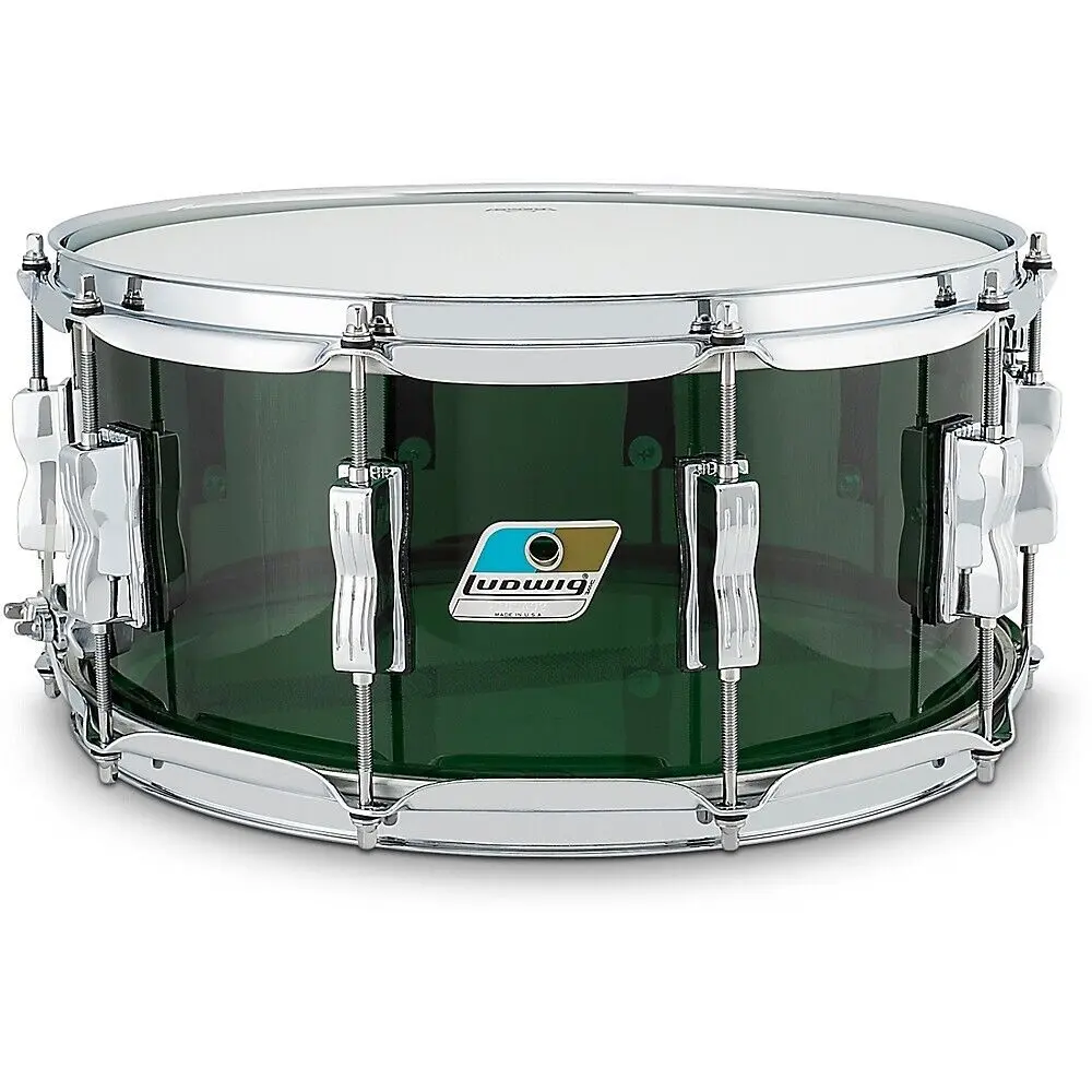 Малый барабан Ludwig Vistalite 50th Anniversary 14x6.5 Green
