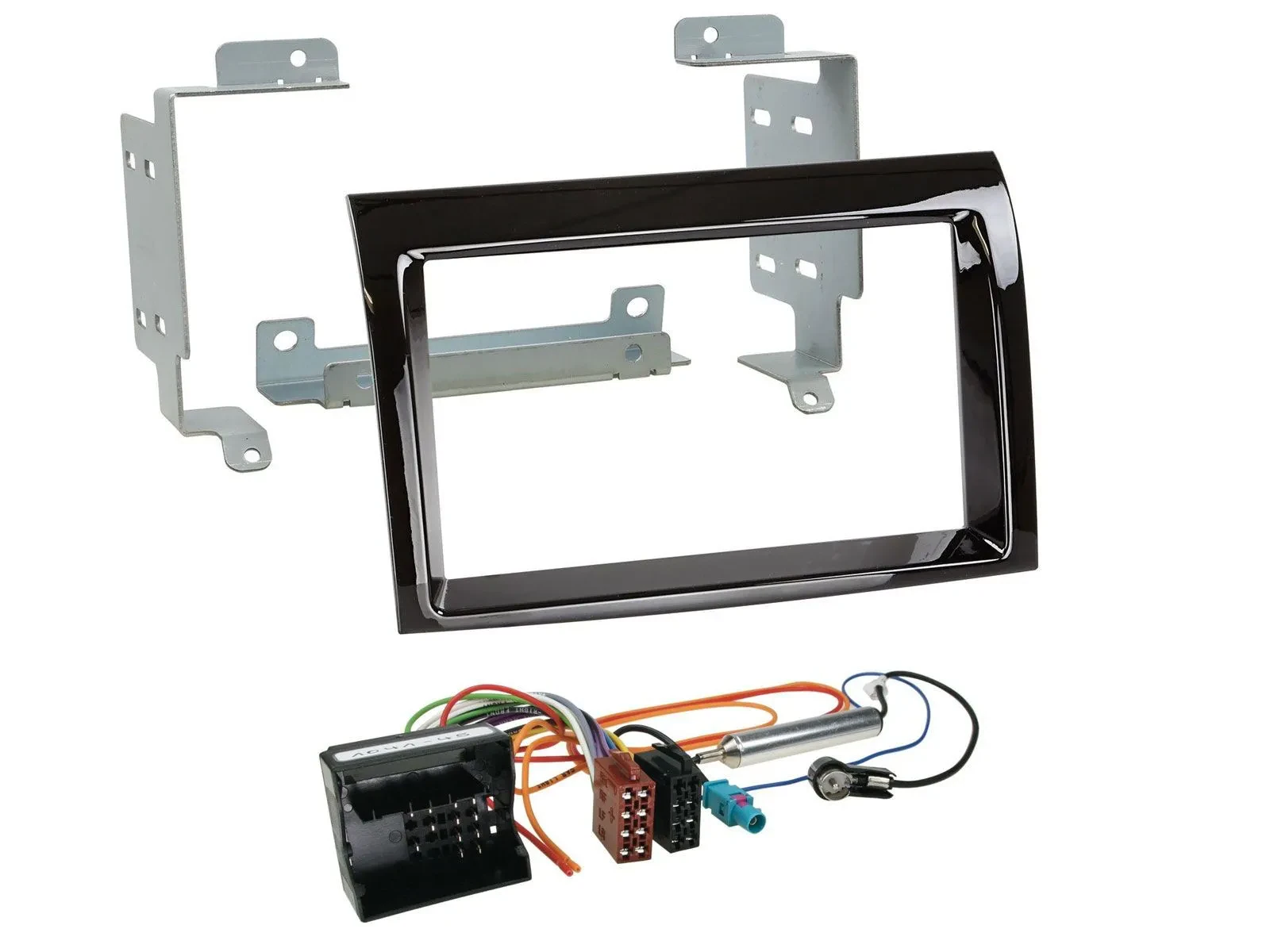 Einbauset Doppel DIN Autoradio für Citroen Jumper 2006-2011 Piano