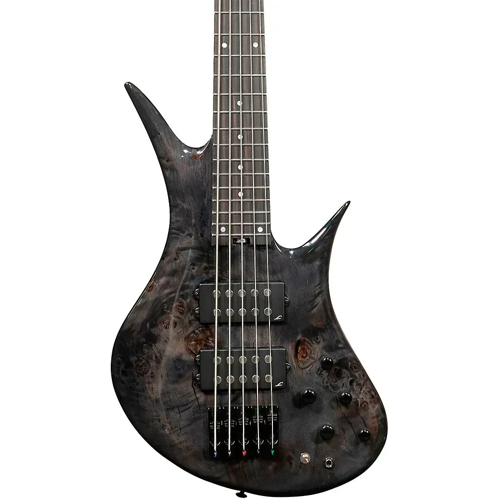 Бас-гитара Legator HB5SS Helio Super Shred Series 5-струнная Black Burl