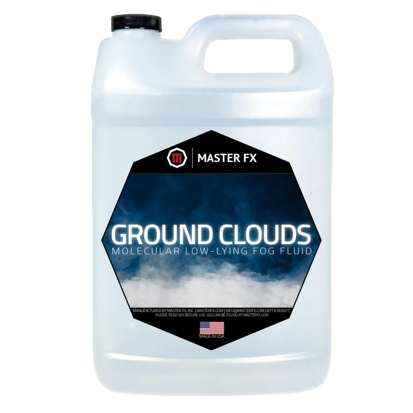 Master FX Ground Clouds Indoor Low Lying Smoke Machine Fluid Juice Gallon