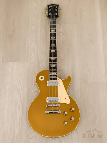 Электрогитара Gibson Les Paul Deluxe HH Goldtop w/case USA 1970