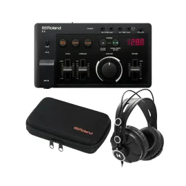 Roland E-4 Aira Compact Voice Tweaker Transformation Tool w Case and Headphones