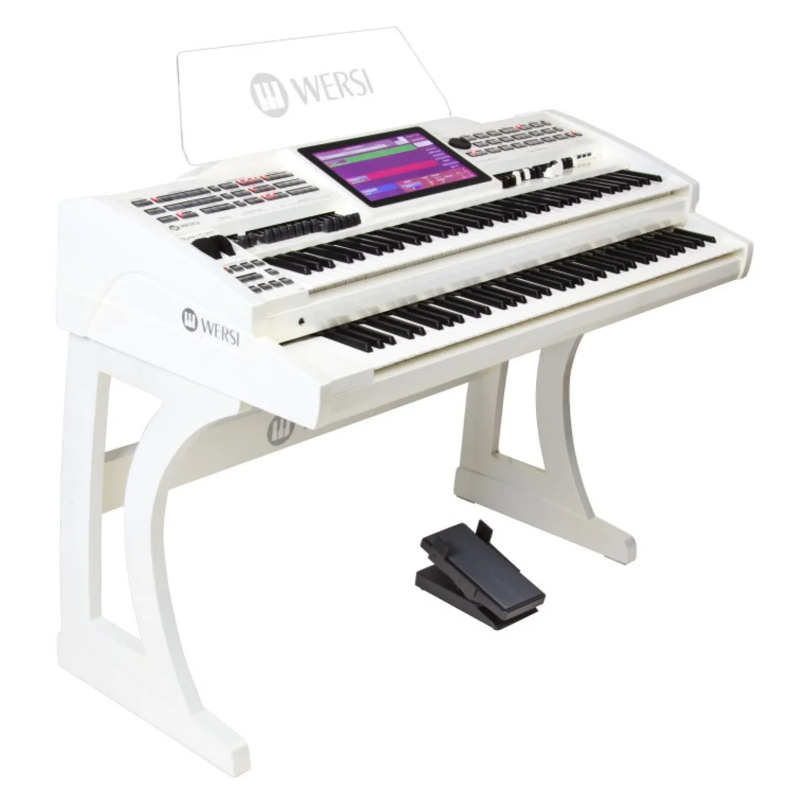 OAX1 Deluxe Elektronische Orgel 76 Tasten 1500 Sounds 350 Styles Audio Recorder