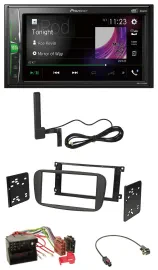 Pioneer MP3 DAB AUX 2DIN Bluetooth Autoradio für Ford S-Max ab 2007 Mondeo schwa