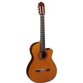 Классическая гитара с подключением ALMANSA 435 Cedar E1 с эквалайзером Fishman E1