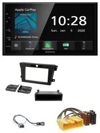 Kenwood Bluetooth MP3 DAB USB 2DIN Autoradio für Mazda CX-7 (2008-2010)