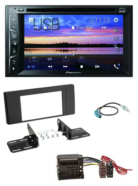 Pioneer Bluetooth 2DIN USB DVD DAB MP3 Autoradio für Land Rover Range Rover Vogu
