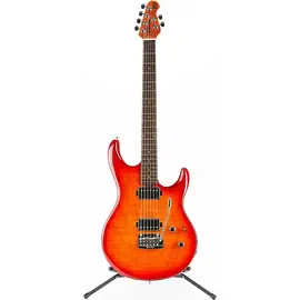 Электрогитара Music Man Luke 3 HH Flame Maple Top Rosewood FB Cherry Burst