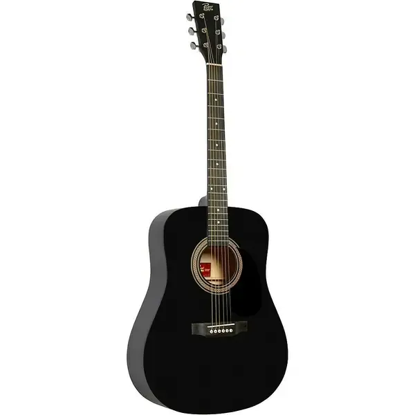 Акустическая гитара Rogue RA-90 Dreadnought Acoustic Guitar Satin Black