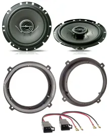 Pioneer 170Watt 2-Wege 16,5cm Lautsprecher für Kia Sportage ab 15 Fronttür Auto