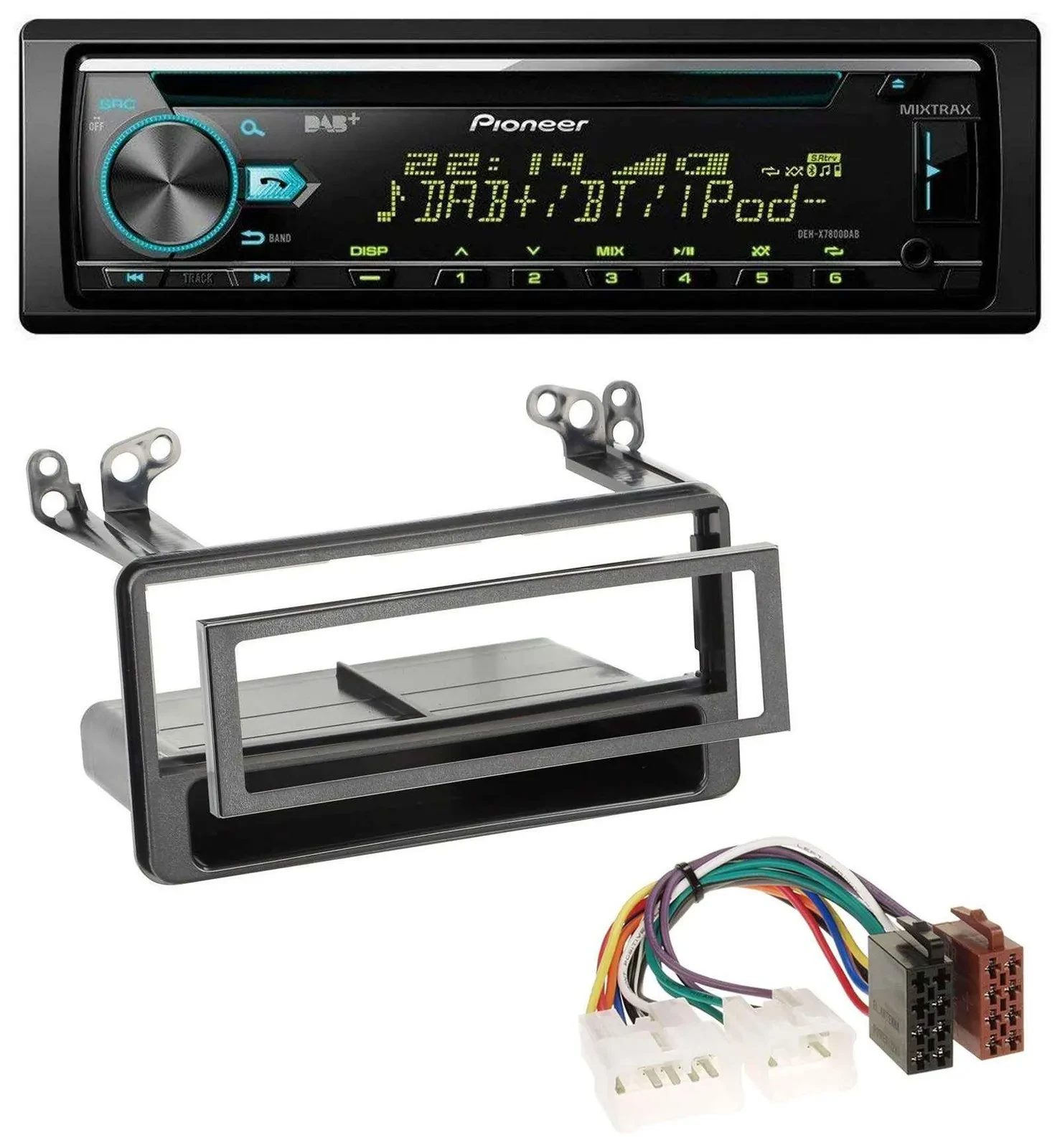 Автомагнитола Pioneer DAB, MP3, CD, USB, Bluetooth для Toyota MR2, RAV4, Yaris Verso