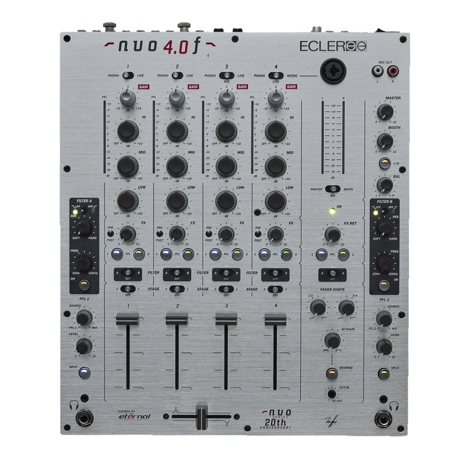 Ecler Ecler NUO4.0F - DJ Mixer