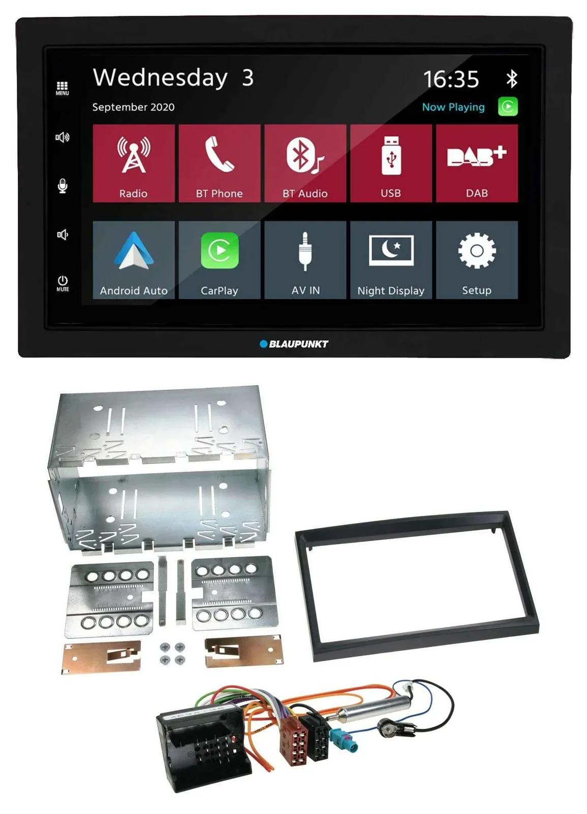 Blaupunkt DAB Bluetooth USB MP3 2DIN Autoradio für Peugeot Expert 207 307 Partne