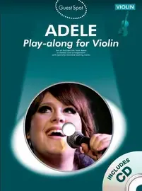 Ноты MusicSales GUEST SPOT ADELE VIOLIN VLN BOOK/CD