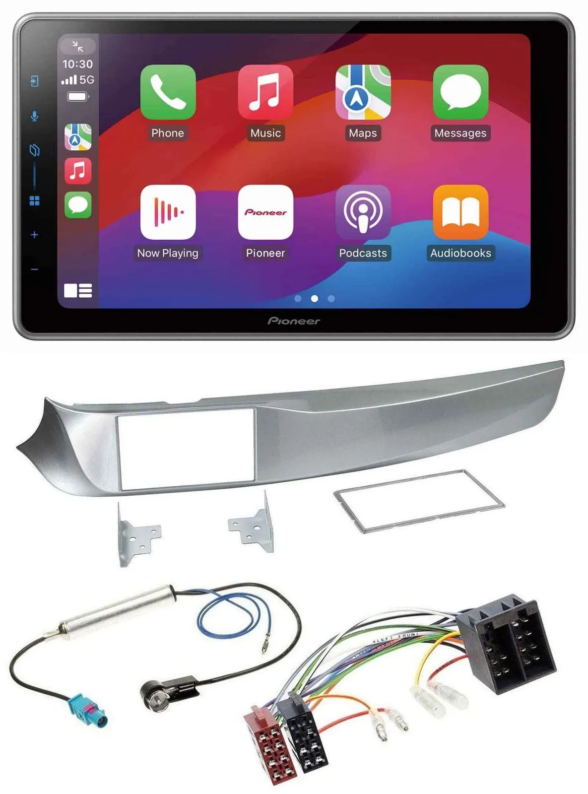 Автомагнитола для Alfa Romeo Giulietta Pioneer 2DIN, Bluetooth, DAB, USB, MP3 (совместимость 05/2010–10/2013)