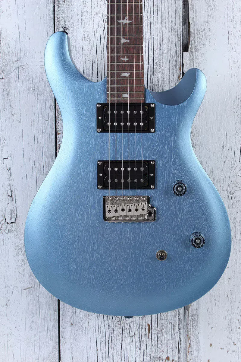 Б/У Электрогитара PRS SE CE 24 Standard Satin, 24 лада, мензура 25", цвет Ice Blue Metallic Satin, с чехлом
