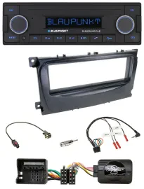 Blaupunkt DAB USB Bluetooth Lenkrad Autoradio für Ford Focus C-Max Galaxy ab 07