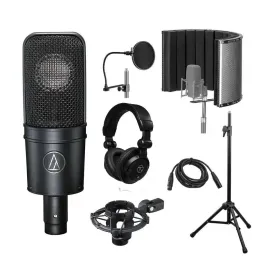 Audio-Technica AT4040 Side-Address Microphone with Vocal Recording Setup Kit