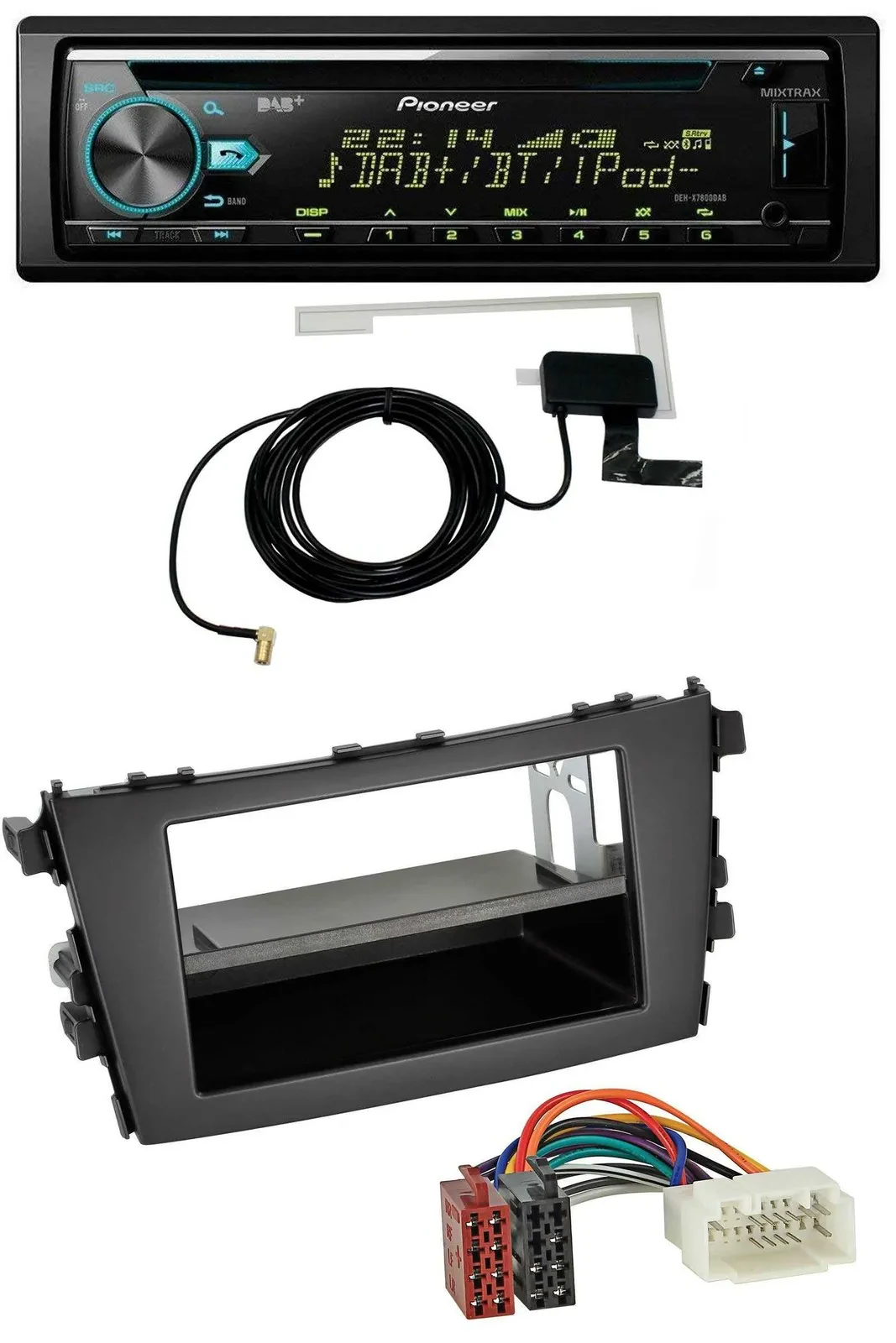 Автомагнитола для Suzuki Celerio (LF, с 2014) Pioneer MP3 AUX CD USB DAB