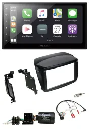 Автомагнитола Pioneer 2 DIN, Bluetooth, DAB, USB, для Fiat Doblo (с 2010), Opel Combo