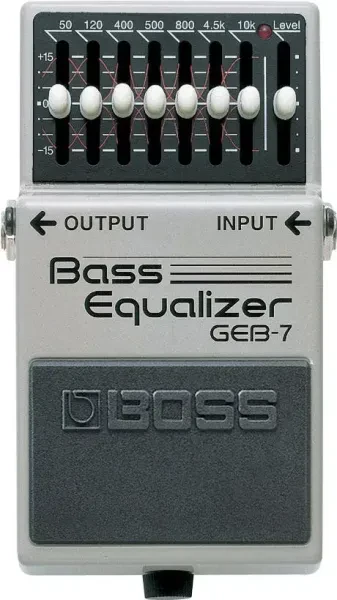 Педаль эффектов для бас-гитары BOSS GEB-7 Bass Equalizer