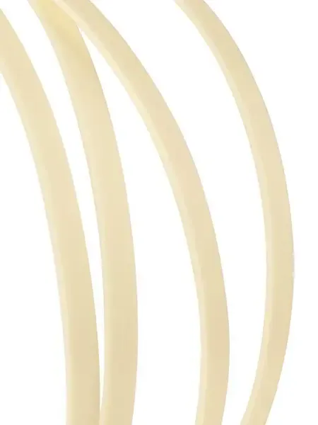 INCUDO ABS guitar binding Ivory plain