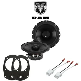 2002-2010 Dodge Ram, NVX NSP65 6.5" Speaker Kit 82-6901, 72-6514
