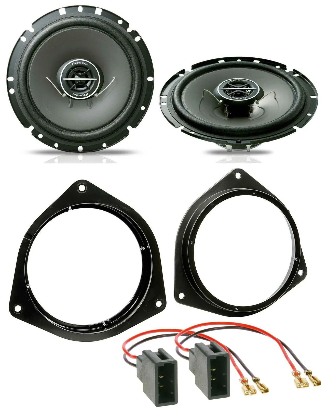 Pioneer 170Watt 2-Wege 16,5cm Lautsprecher für Toyota Auris Avensis Aygo Corolla